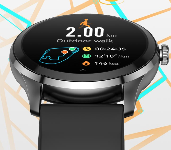 Montre Connectée G16, GPS 5ATM – Étanche 50M, Autonomie 10 Jours, Suivi Santé & Fitness, Écran 1,3"